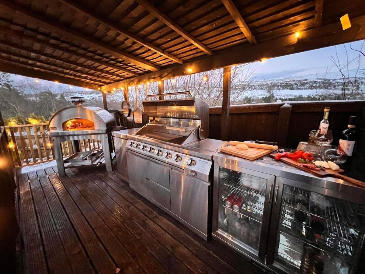 Вилла 3 - Spectacular Views - Pizza Oven & Bbq Pont Sticill Экстерьер фото